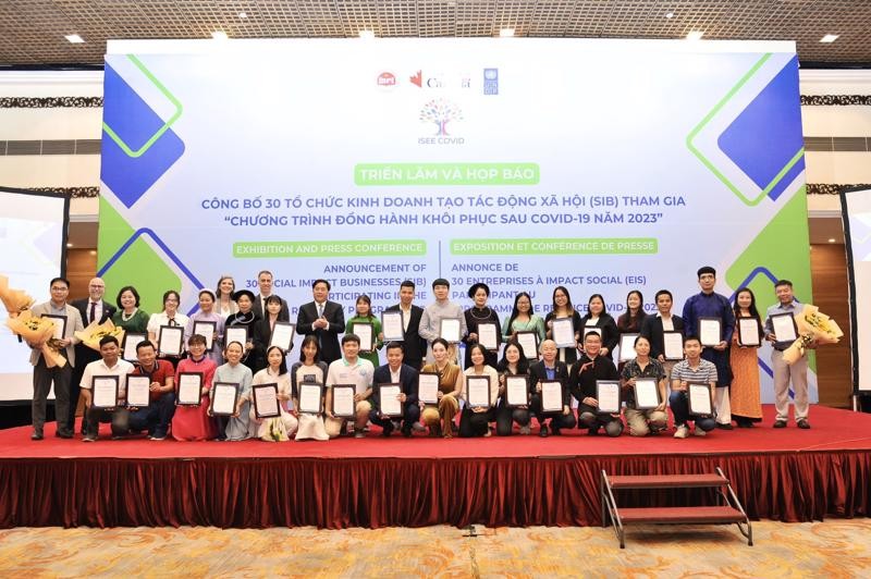 越南社会影响突出商业组织30强名单出炉。（图片来源：UNDP）