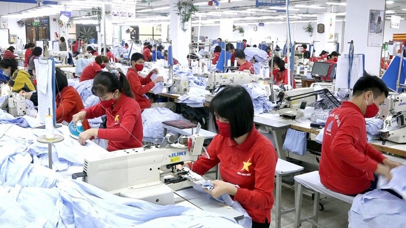 在欧洲工作的越南劳工。（图片来源：劳动报）