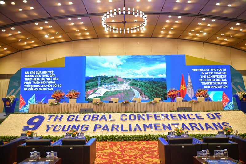 第九届全球青年议员大会今日在河内开幕。（图片来源：国会官网）