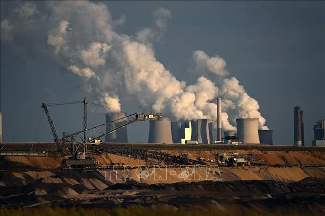 德国加茨韦勒的一座燃煤发电厂。（图片来源：越通社）