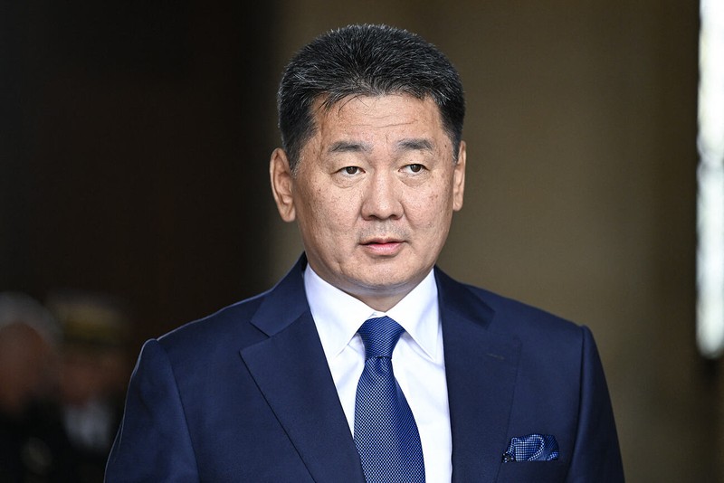 蒙古国总统乌赫那·呼日勒苏赫（图片来源：路透社）