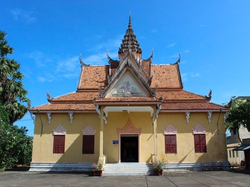 朔庄省高棉族文化主题展馆。