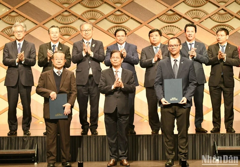 范明正总理出席越日经济论坛。