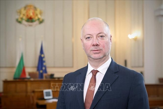 保加利亚国民议会议长罗森·季米特洛夫·耶利亚兹科夫。