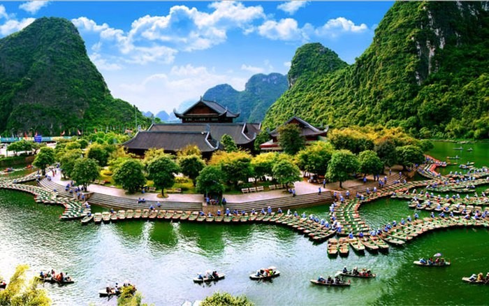 宁平省长安生态旅游区。