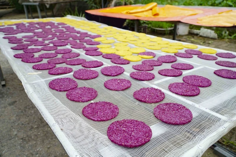 切饼——奠边省白泰人春节传统美食。