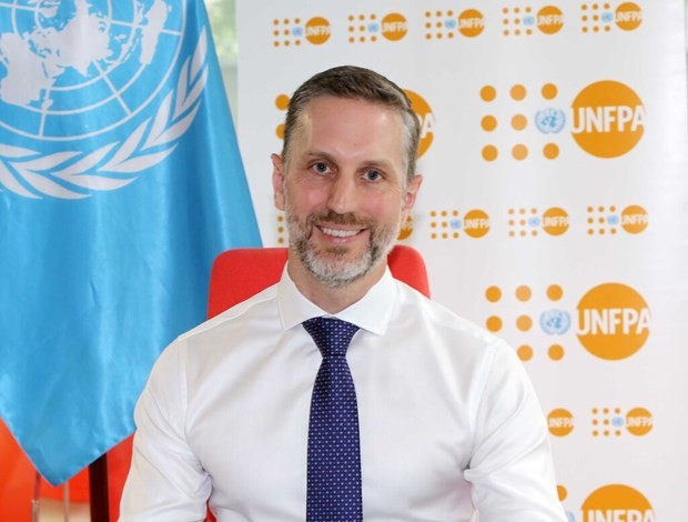 联合国人口基金（UNFPA）驻越南首席代表马特·杰克逊（Matt Jackson）先生。