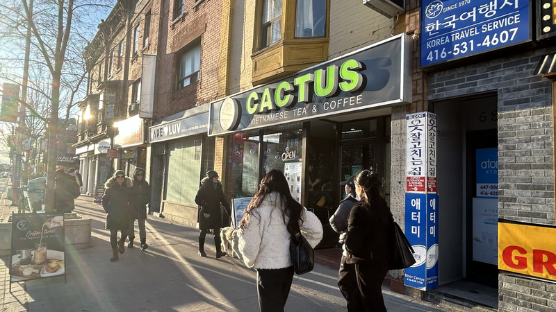 Cactus在首都多伦多市开设的越南咖啡店。（图片来源：越通社）