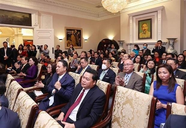 2022年5月举行的在美越南人与越南政府总理见面会。