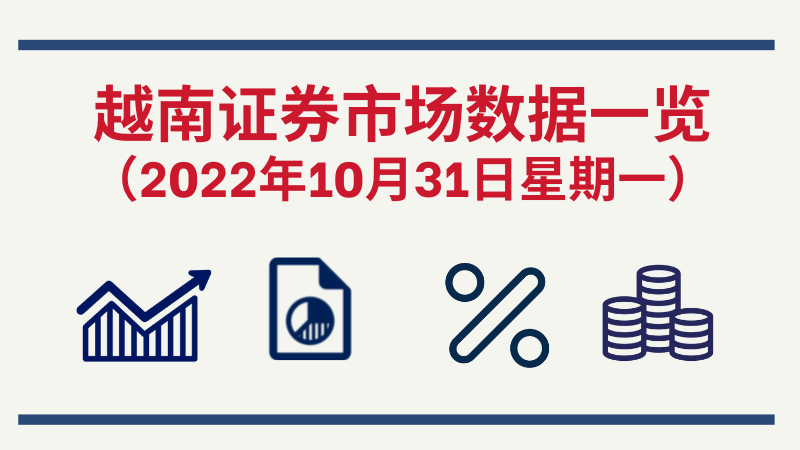 10月31日越南证券市场数据一览 【图表新闻】