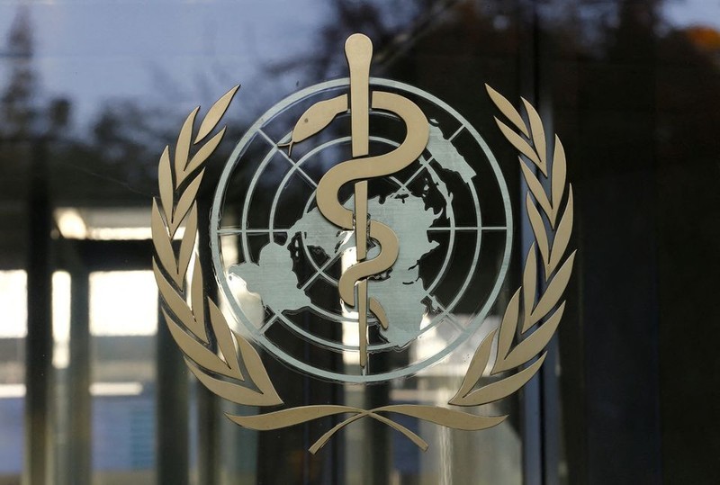 世界卫生组织的标志。（图片来源：路透社）