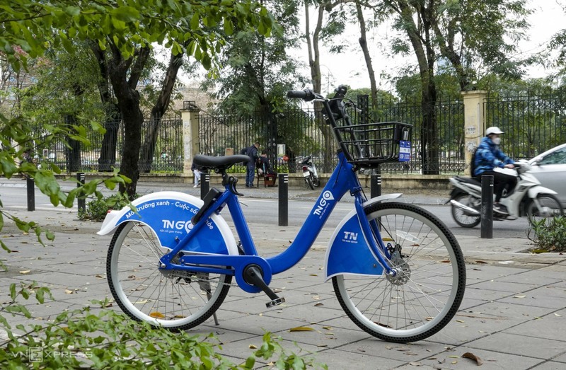 河内市将有94个共享自行车站点。