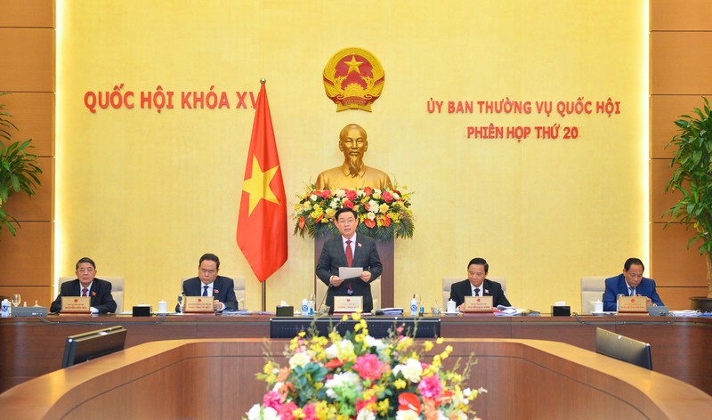 越南第十五届国会常务委员会第20次会议闭幕。（图片来源：国会官网）