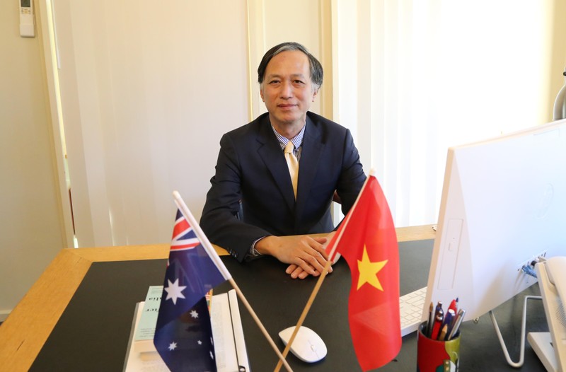 越南驻澳大利亚大使阮必成。