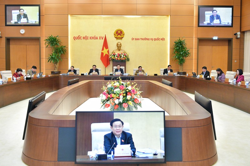 越南国会常务委员会4月份立法工作专题会议闭幕。