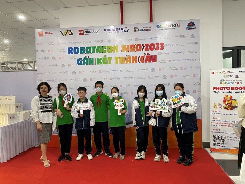 越南启动国际机器人大赛。（图片来源：越通社）