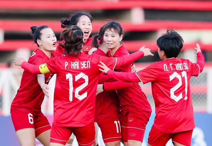 越南女足以3比1击败缅甸队。