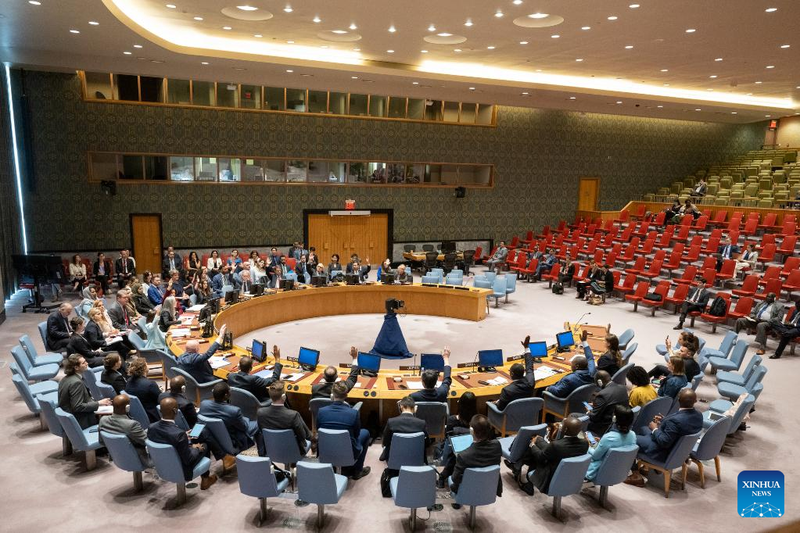 联合国安理会刚通过决议，将联合国伊拉克援助团（UNAMI）的任务期限延长一年。（图片来源：新华社）