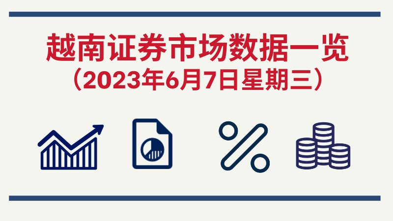 2023年6月7日越南证券市场数据一览【图表新闻】