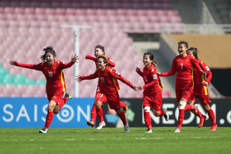 国际足联排名：越南女足稳居东南亚地区第一 。