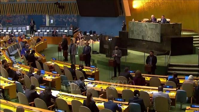 联合国人权理事会第53届会议于7月14日在瑞士日内瓦闭幕。（图片来源：越通社）