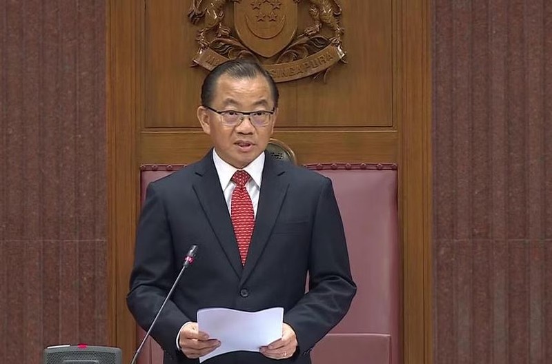 新加坡新任国会议长宣誓就职。（图片来源：越通社）