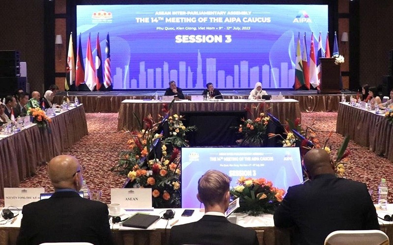 东盟议会联盟大会咨询小组第14次会议在越南举行。（图片来源：越通社）