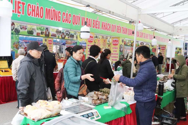民众参观2022年冬天-广宁“一乡一品”产品展销会。