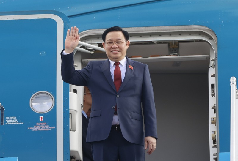 越南国会主席王廷惠启程对孟加拉国和保加利亚进行正式访问。（图片来源：国会官网）