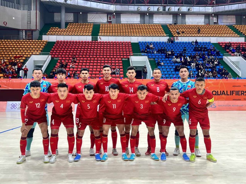 越南队以三战全胜的成绩晋级2024亚足联五人制足球亚洲杯决赛。