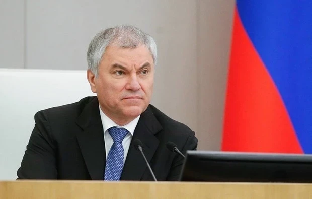 俄罗斯联邦国家杜马（议会下院）主席维亚切斯拉夫·维克多罗维奇·沃洛金。