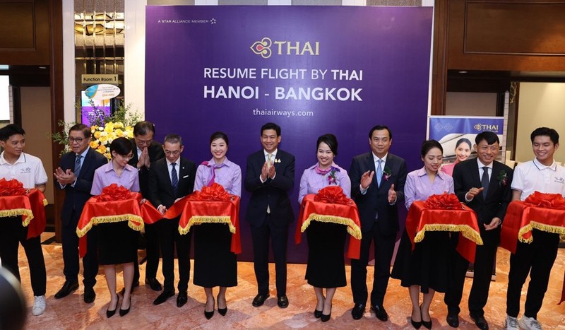 泰国航空恢复从泰国曼谷飞往越南河内和胡志明市航班。