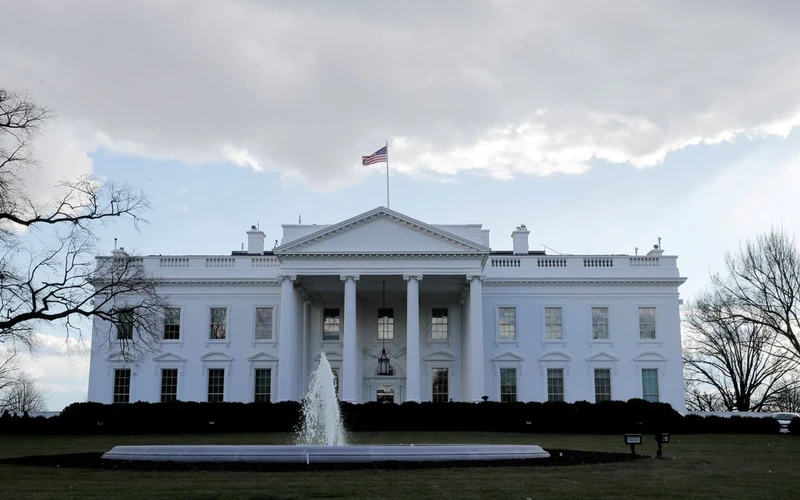 美国白宫的一角。（图片来源：路透社）