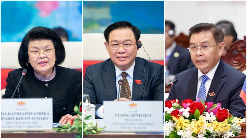 三国国会主席将主持第一届柬老越三国国会高级会议。（图片来源：国会官网）