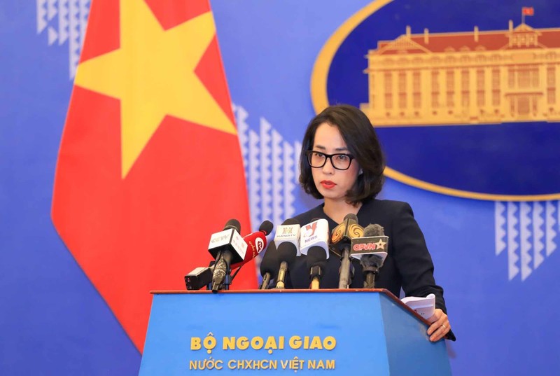 越南外交部发言人范秋姮。（图片来源：国际报）