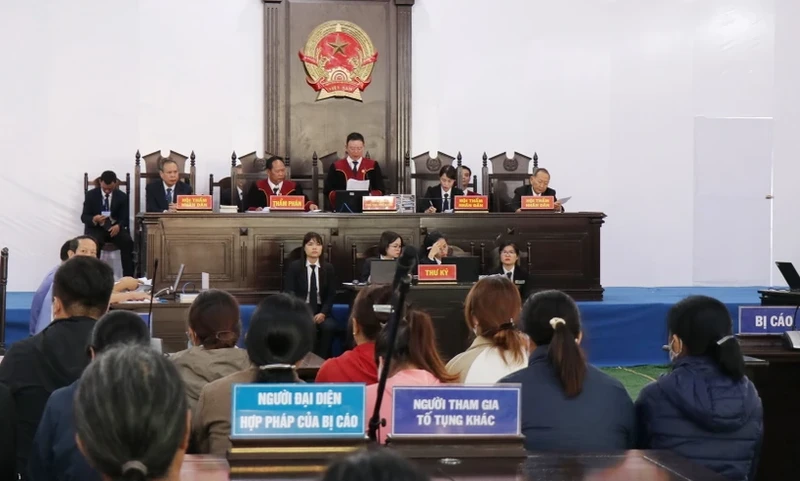 得乐省人民法院设立流动法庭审理恐怖袭击案件。（图片来源：越通社）