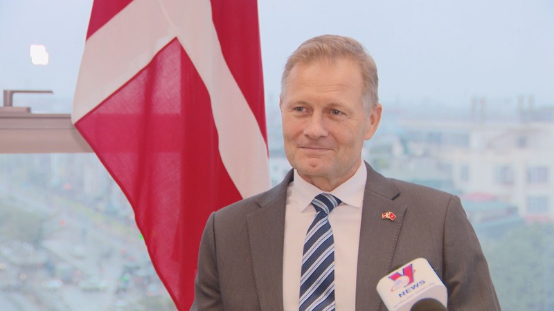 丹麦驻越南大使尼古拉·普里茨。