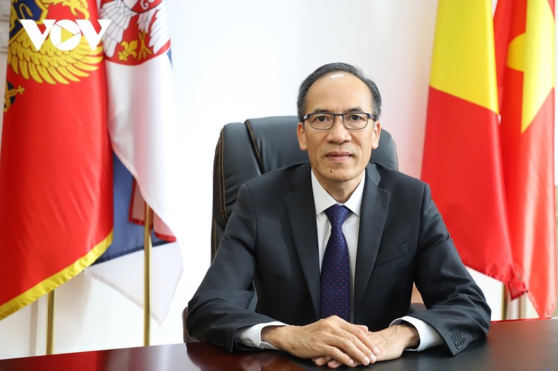 越南驻罗马尼亚大使杜德诚。（图片来源：《越南之声》）