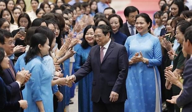 越南政府总理范明正出席活动。（图片来源：越通社）