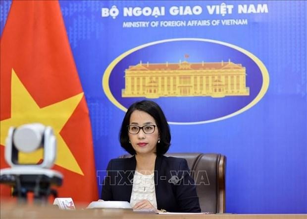 越南外交部副发言人范秋姮。（图片来源：越通社）