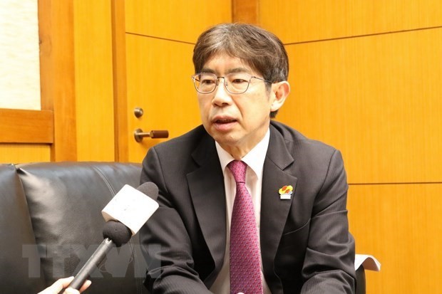 日本驻东盟大使木谷正彦。