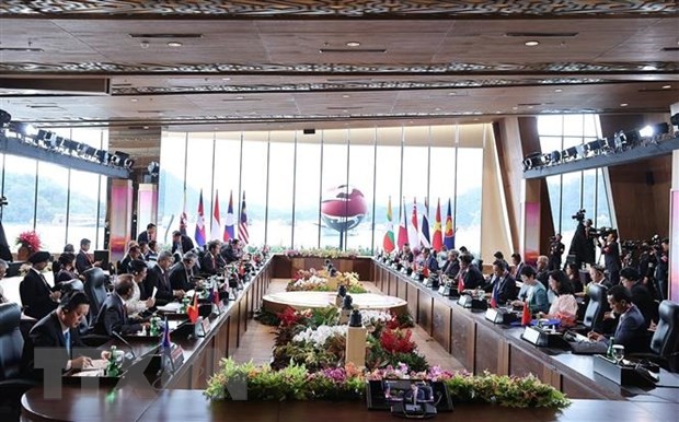 第42届东盟峰会全景。（图片来源：越通社）