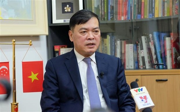 越南驻新加坡大使梅福勇。