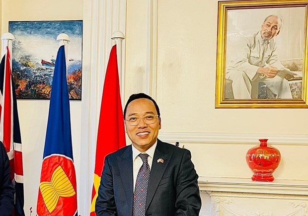 越南驻英国大使阮黄龙。
