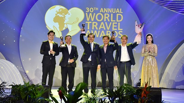 越南在2023年世界旅游奖上赢得大奖。