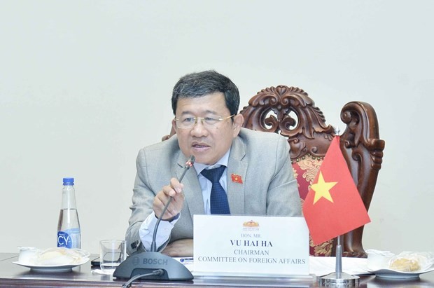 越共中央委员、国会对外委员会主任武海河。