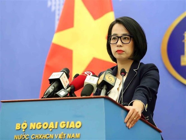 越南外交部发言人范秋姮。