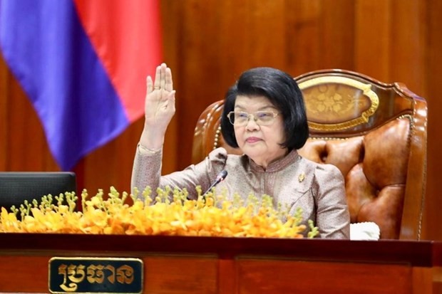 柬埔寨王国国会主席昆索达莉。