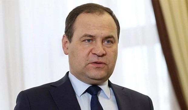 白俄罗斯总理罗曼·戈洛夫琴科。