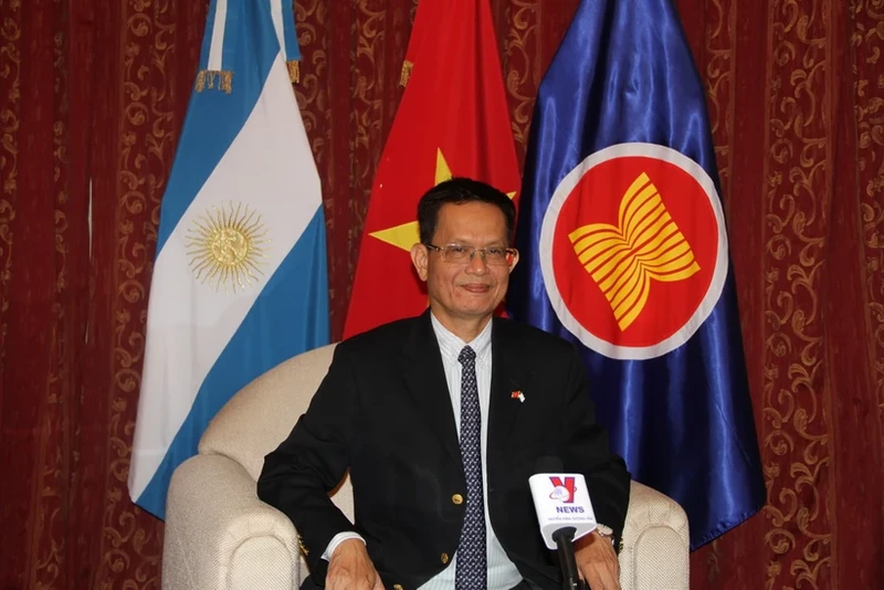 越南驻阿根廷大使兼驻乌拉圭和巴拉圭大使杨国青。